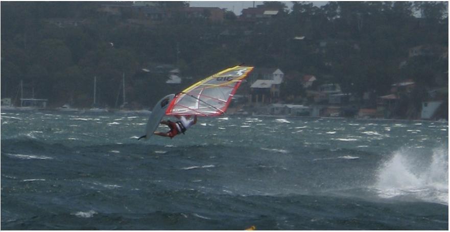 30-35knot southerly