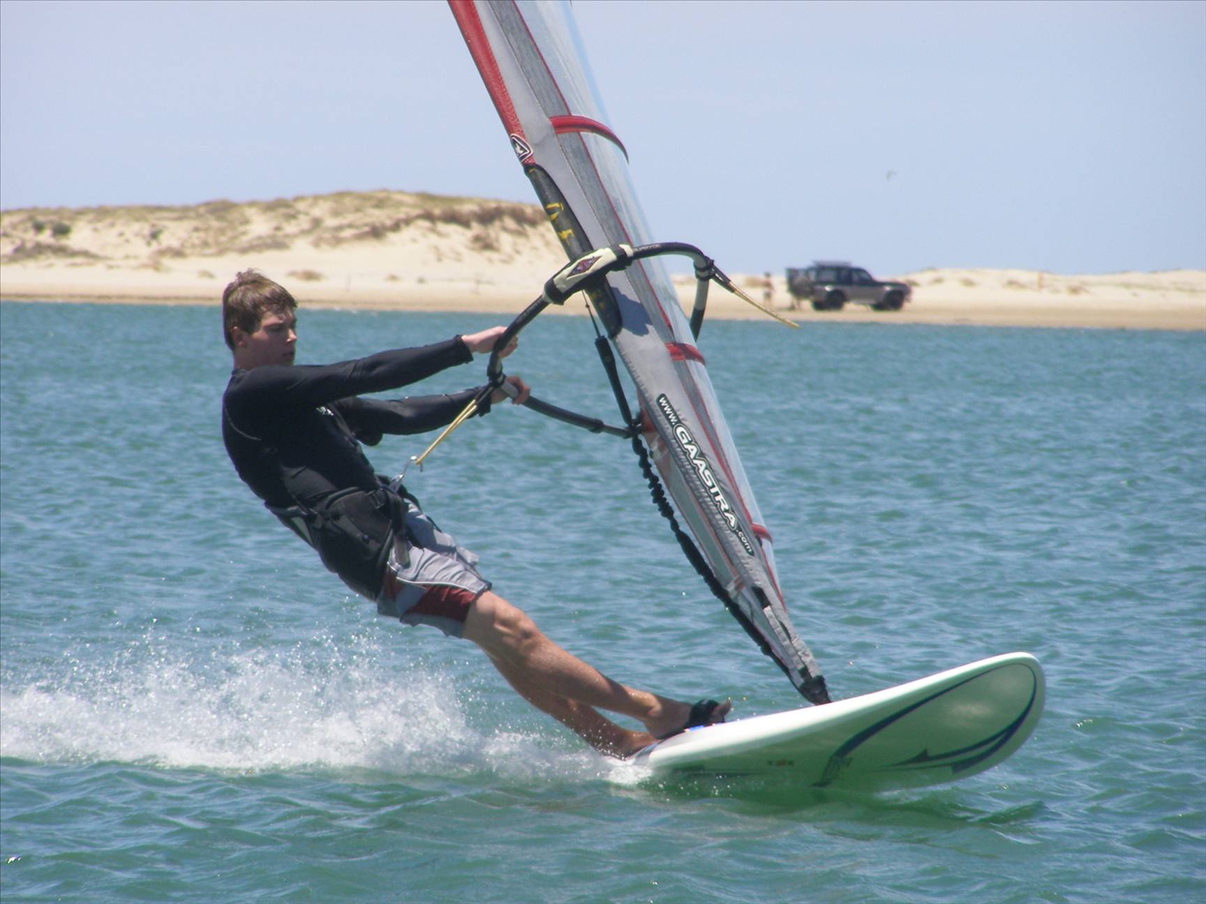 Me at the Murray Mouth on the 21st of December