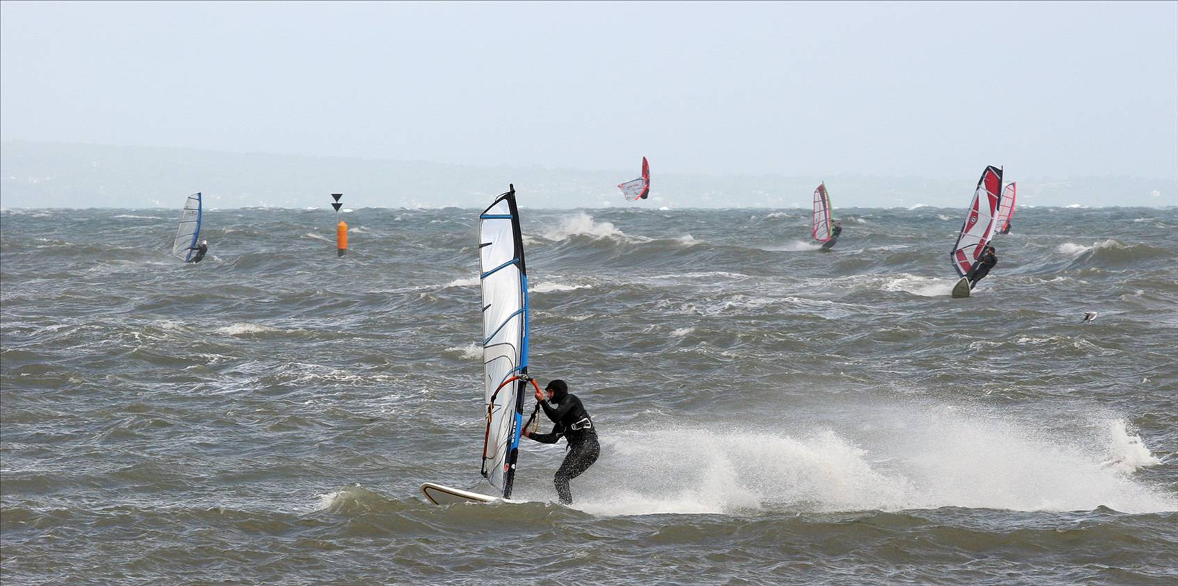 Some older pics - winter westerly.