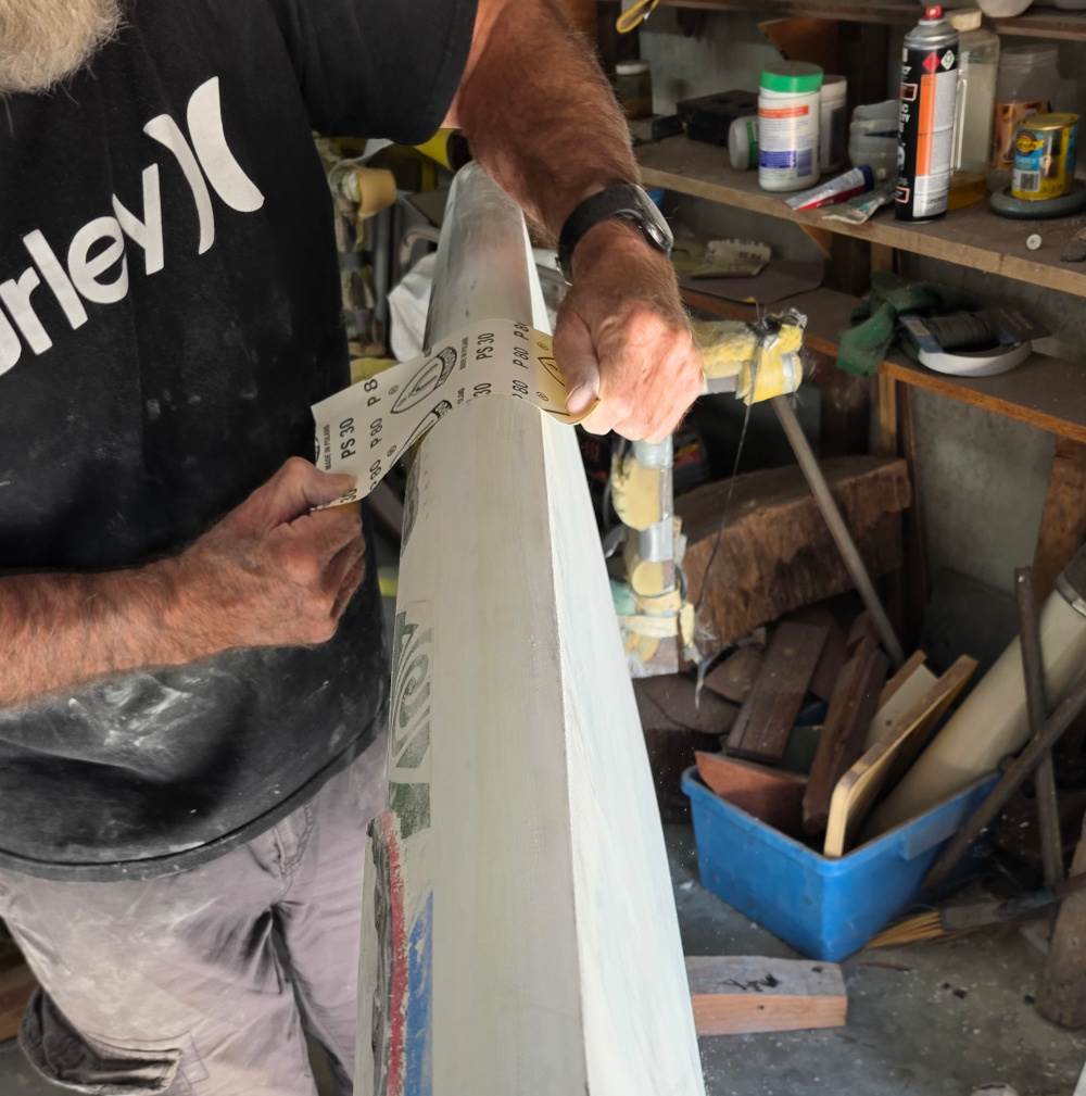 rail sanding