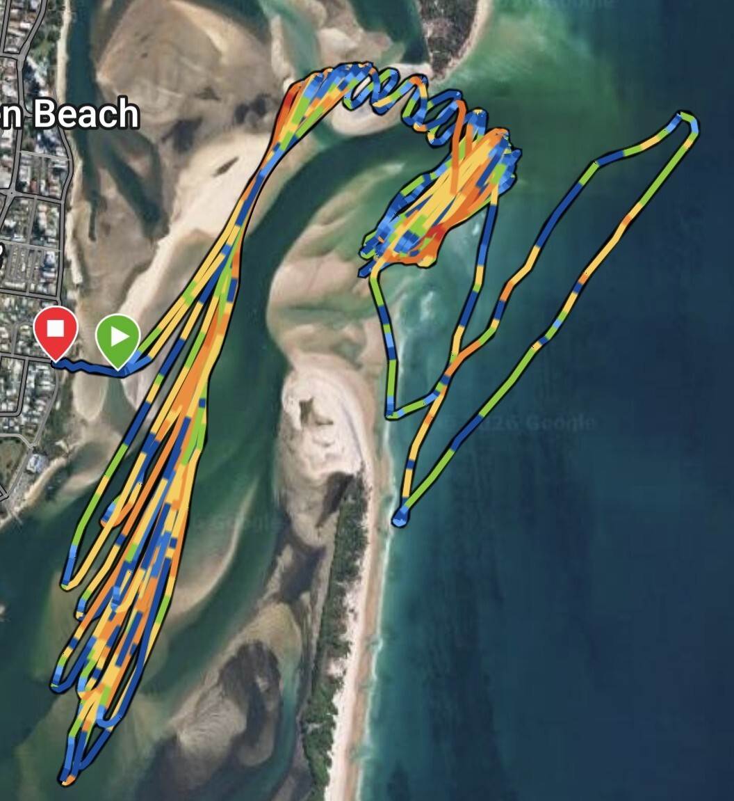 Bribie Bar track