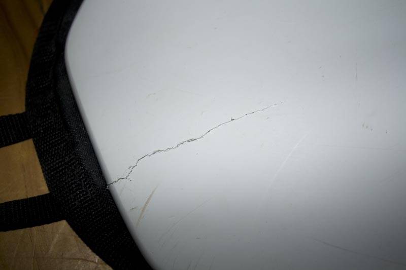 123 Hawk nose damage