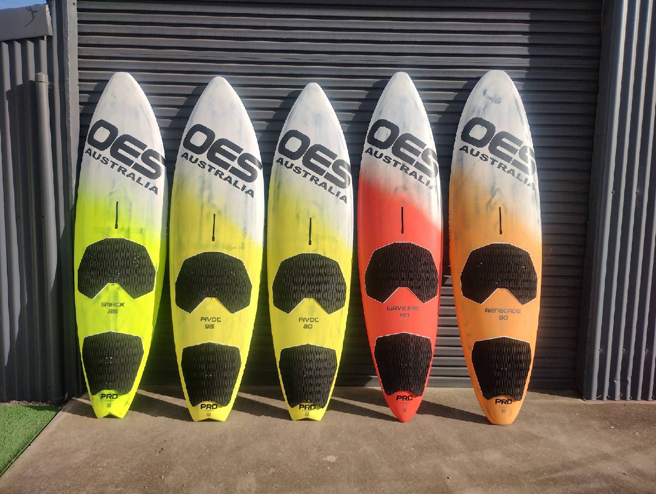 2027 wave board range
