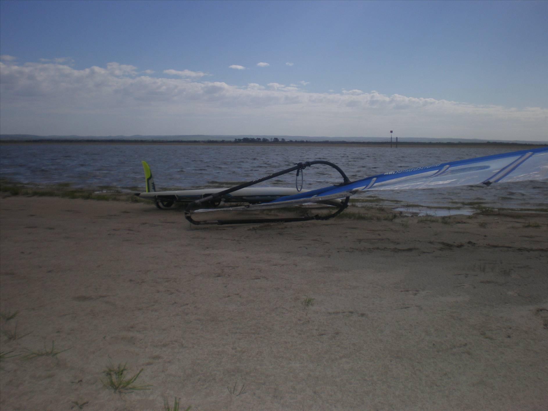 Clayton Channel Aug 09 before the lake was filled up again