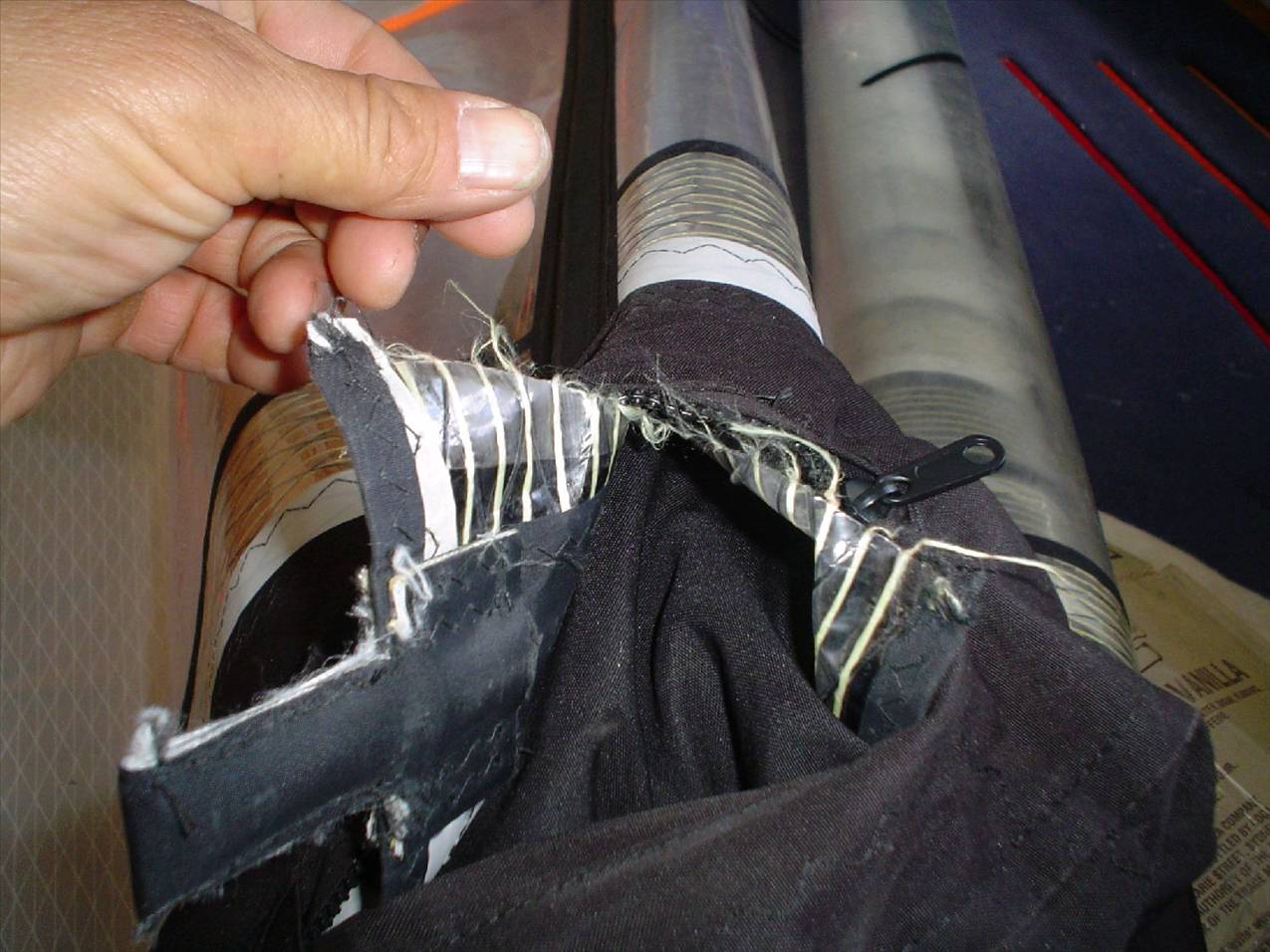 too much downhaul?