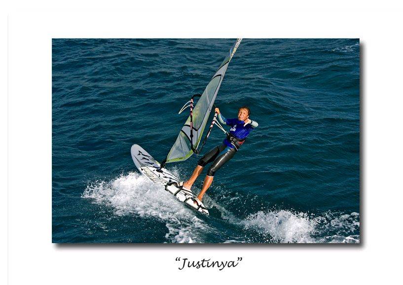 World Champion windsurfer "Justinya" training in Margaret River!