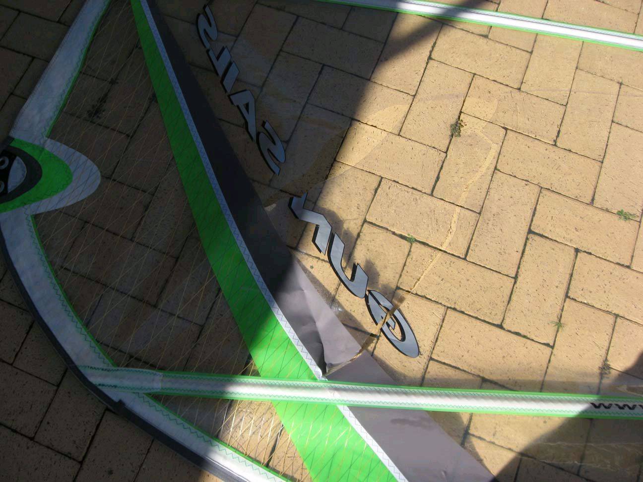 Gun Sail damage