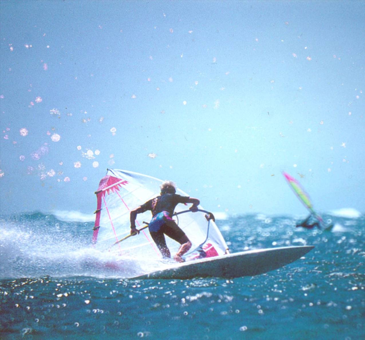 Lancelin 1990 andres laydown gybe