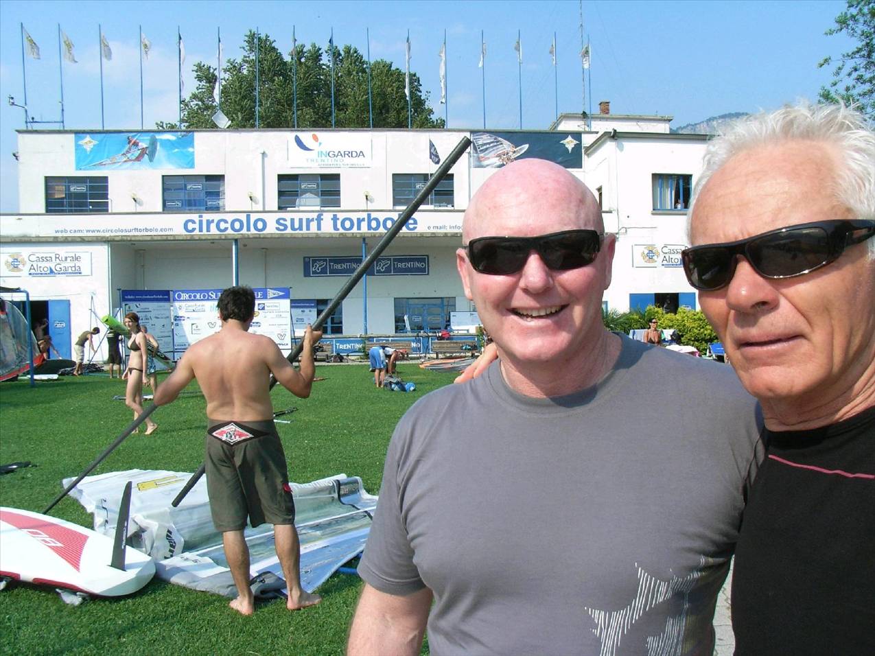 Andrew&Tibor in Torbole