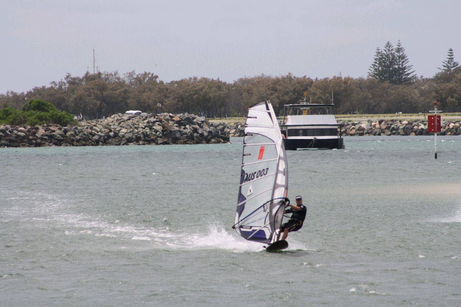 At last wind!