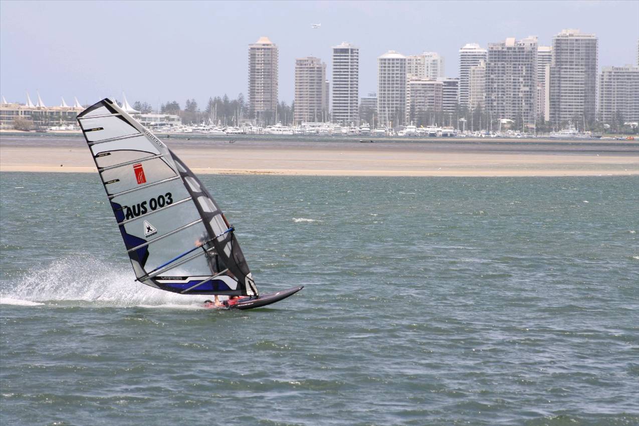 At last a bit of wind