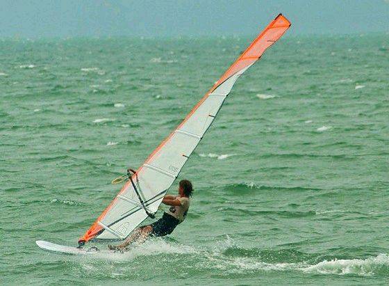 Full-bore on a sumatra squall