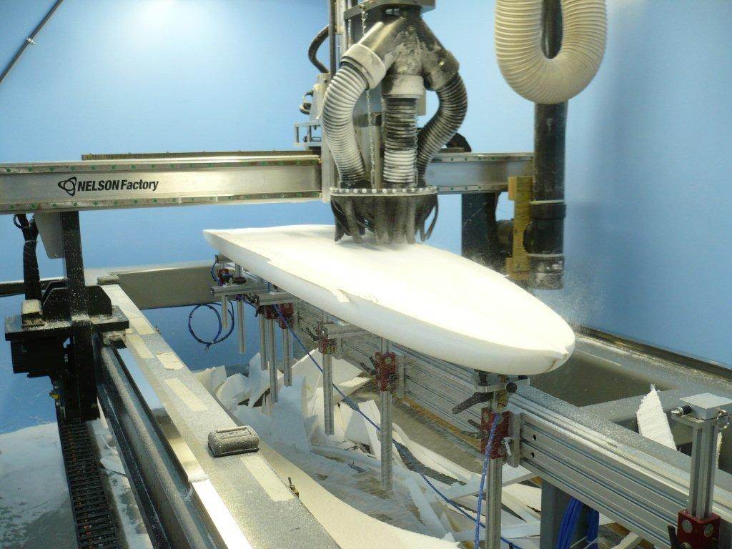 XST80 being milled.