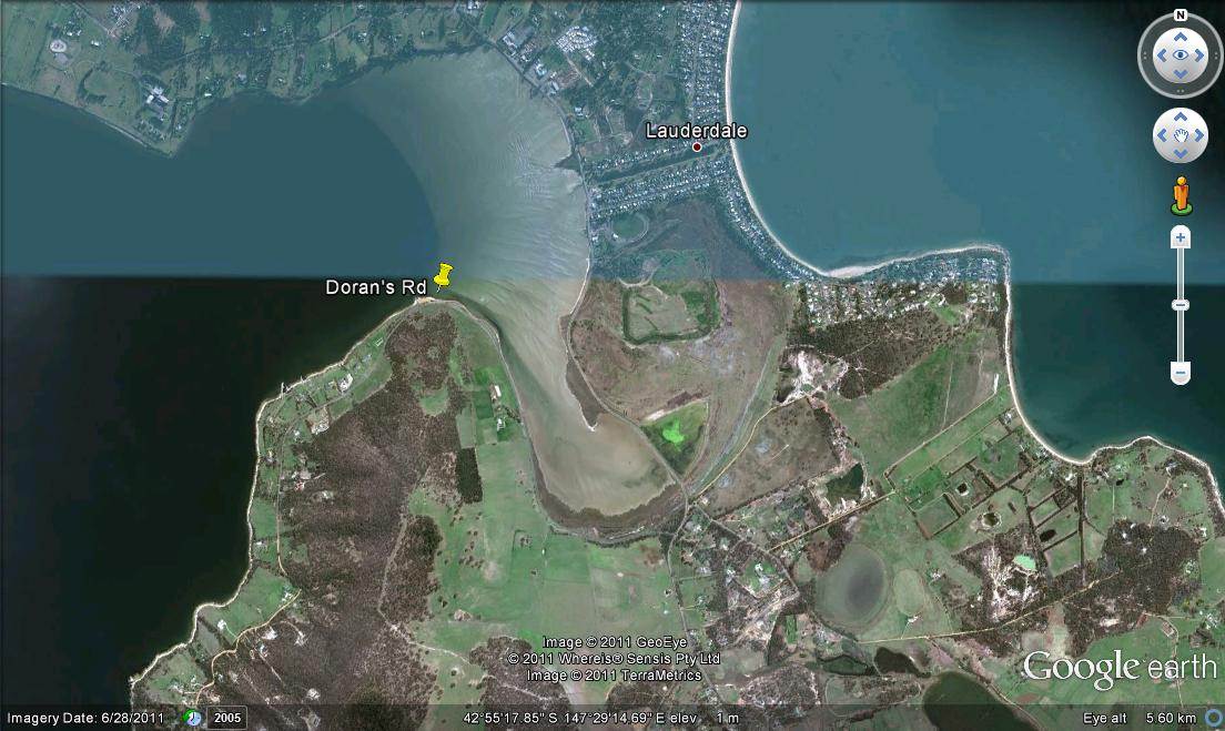 Doran's Rd map
