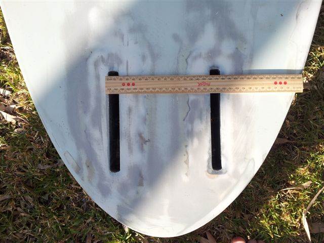 HiflyMadd 135L fin spacing