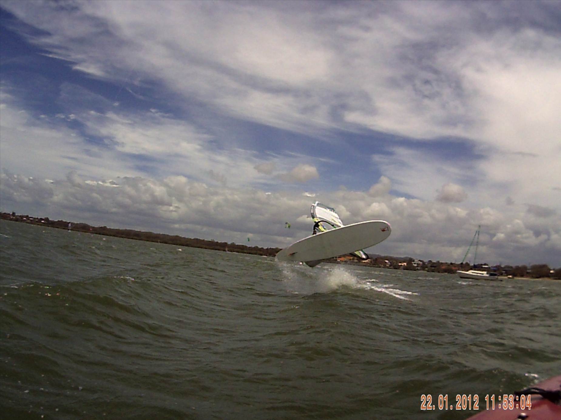 the flying "Kona"