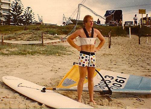I might take up windsurfing instead