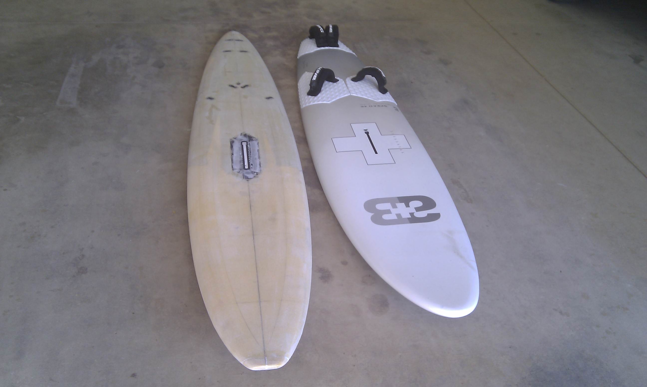 building custom speed board  235l  43W  63ltrs