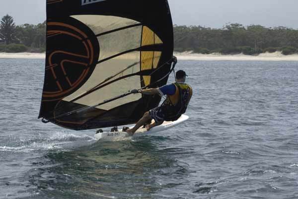 windsurfing