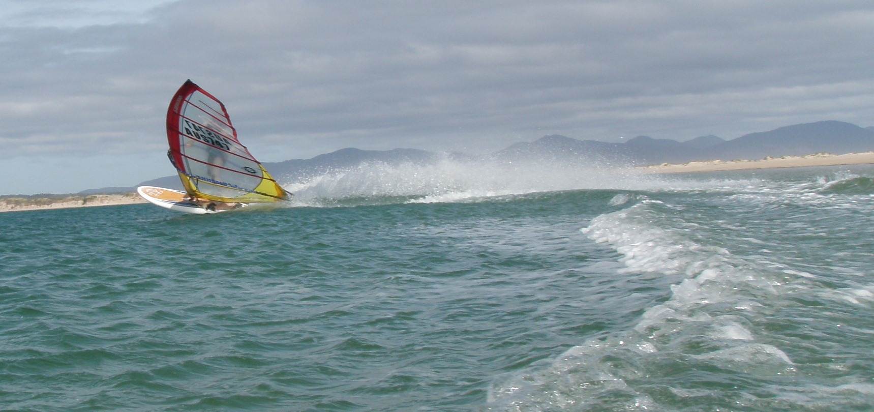 windsurfing