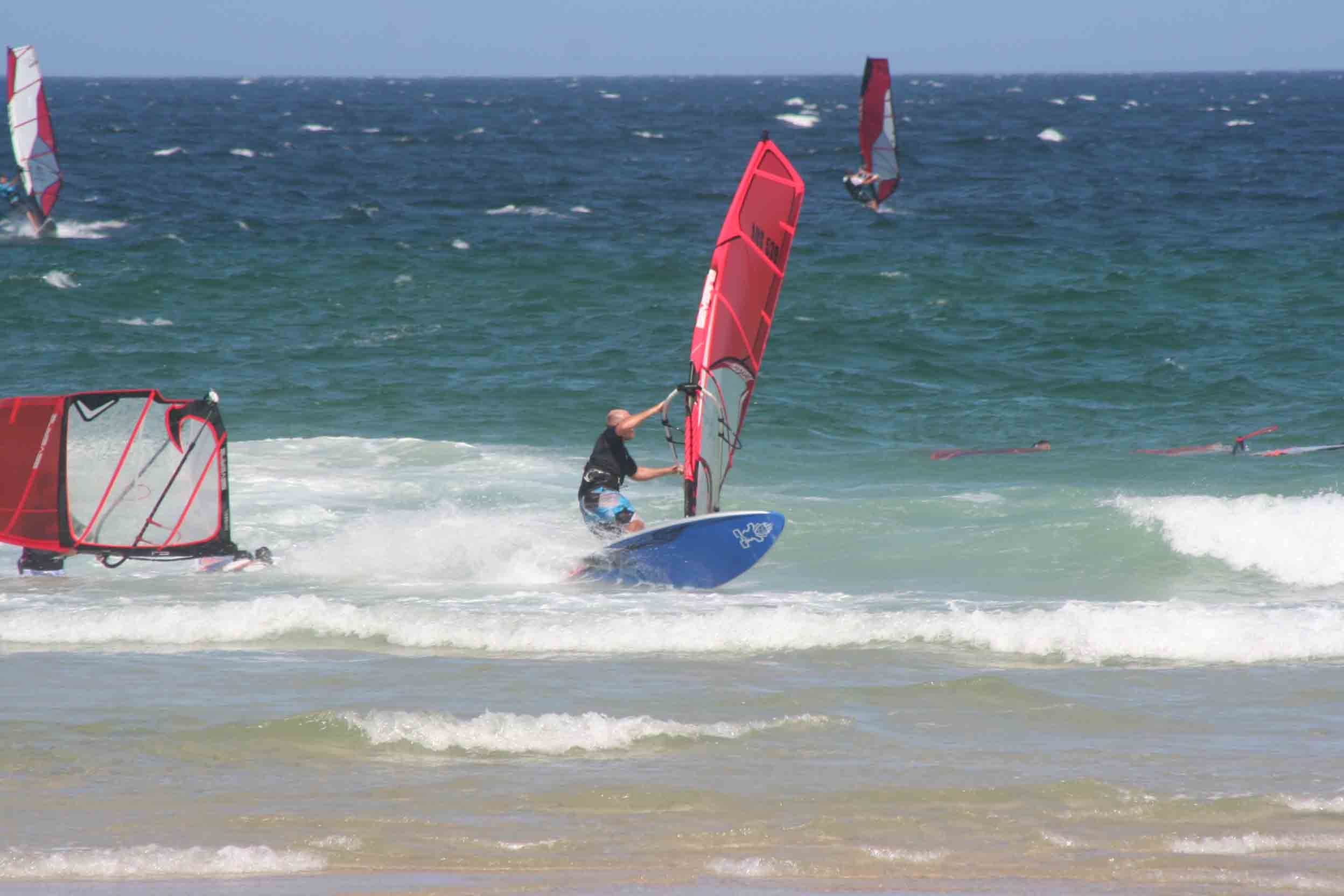 Finno testing out his "new toy"