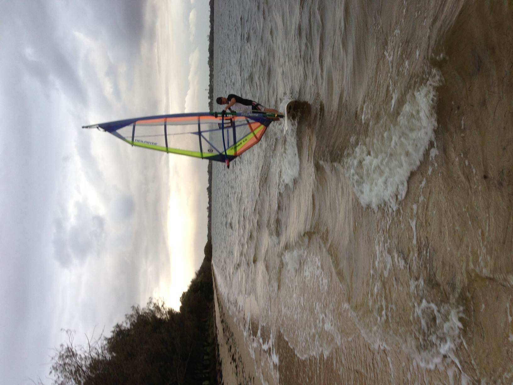 Deejay doing a beach run