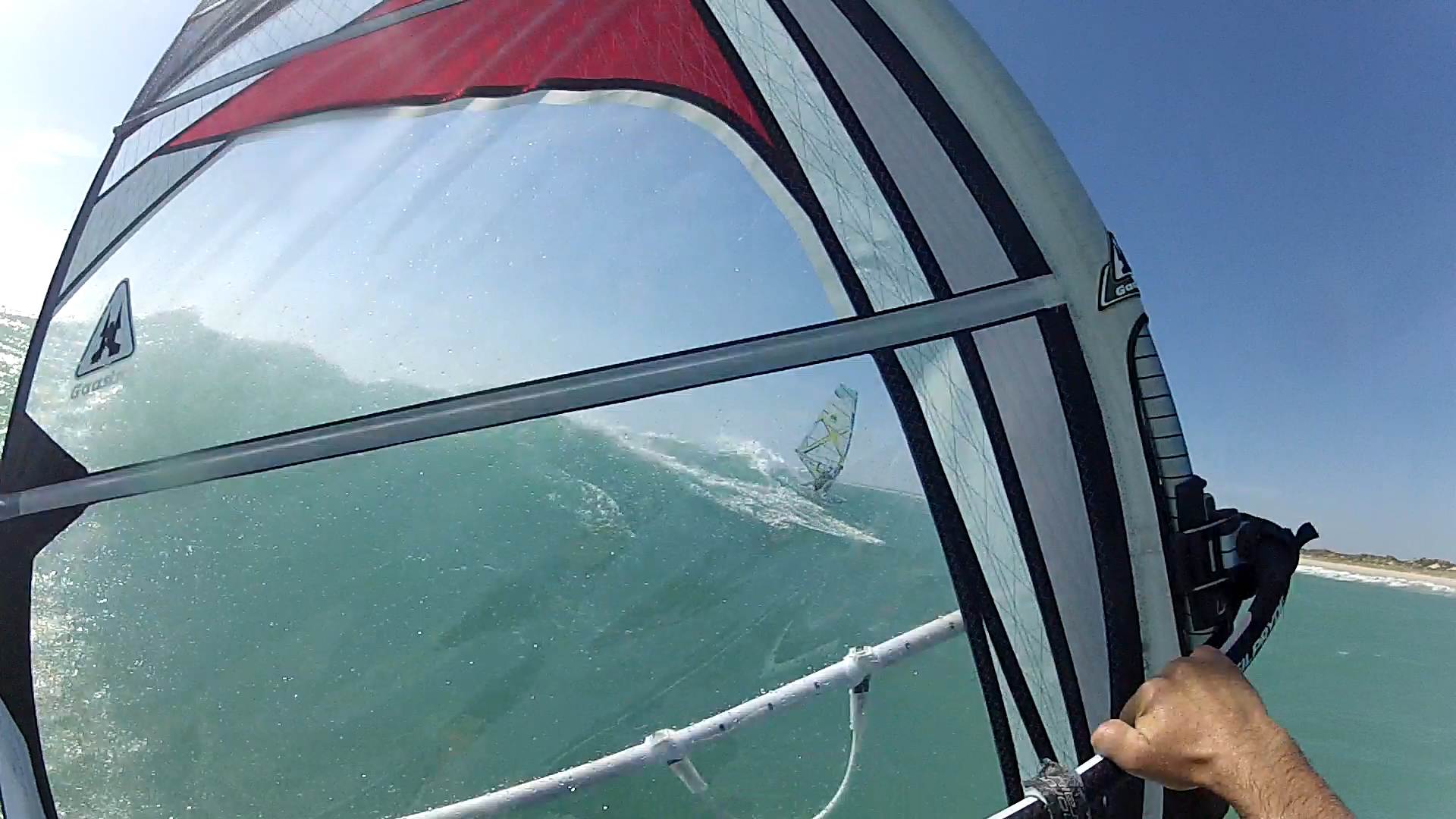 Windurfing on board pics