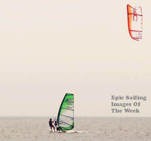 Kite sailboard