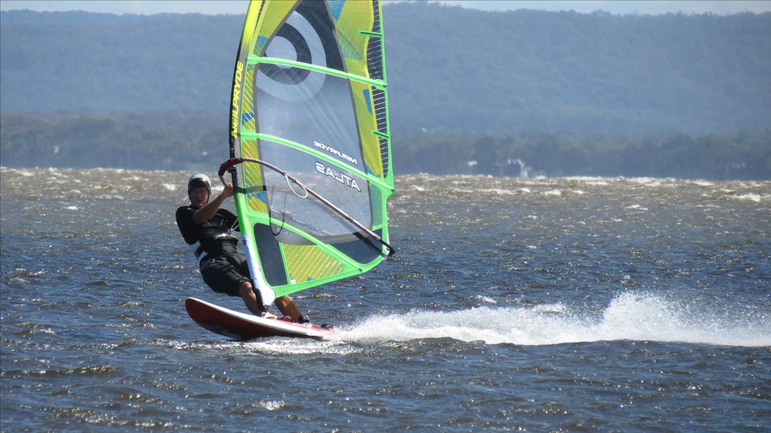 Canton Beach windsurfing 18 March 2013