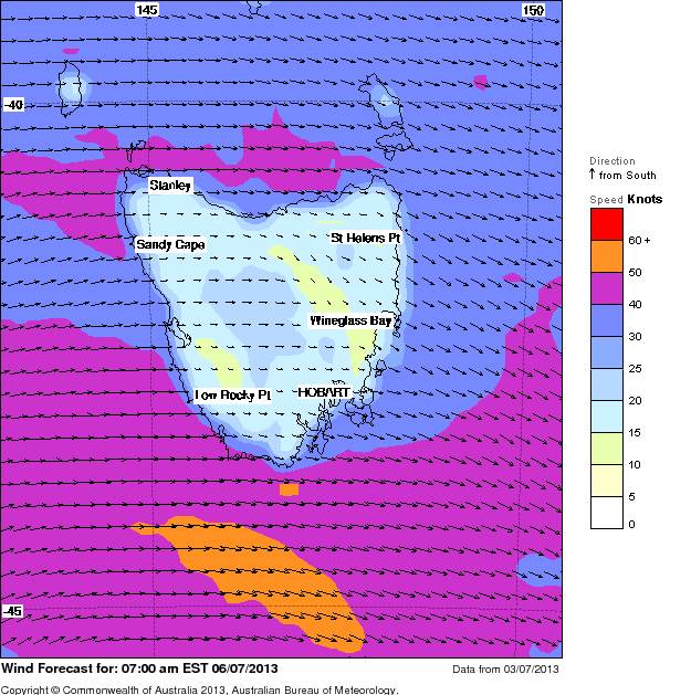 forecast 06 07 2013