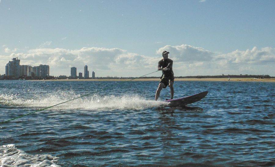 Wind-Skurfing