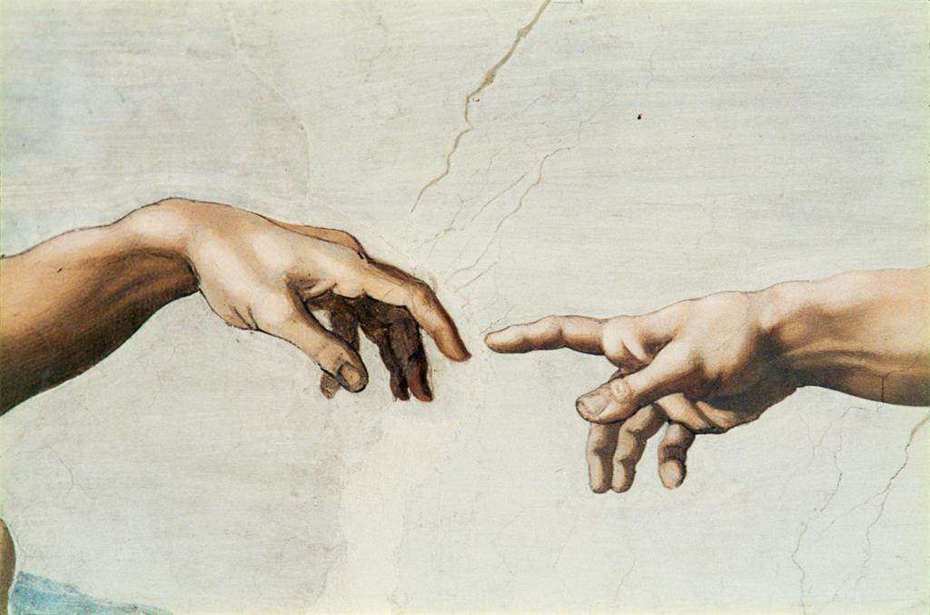 Michelangelo Creation finger detail