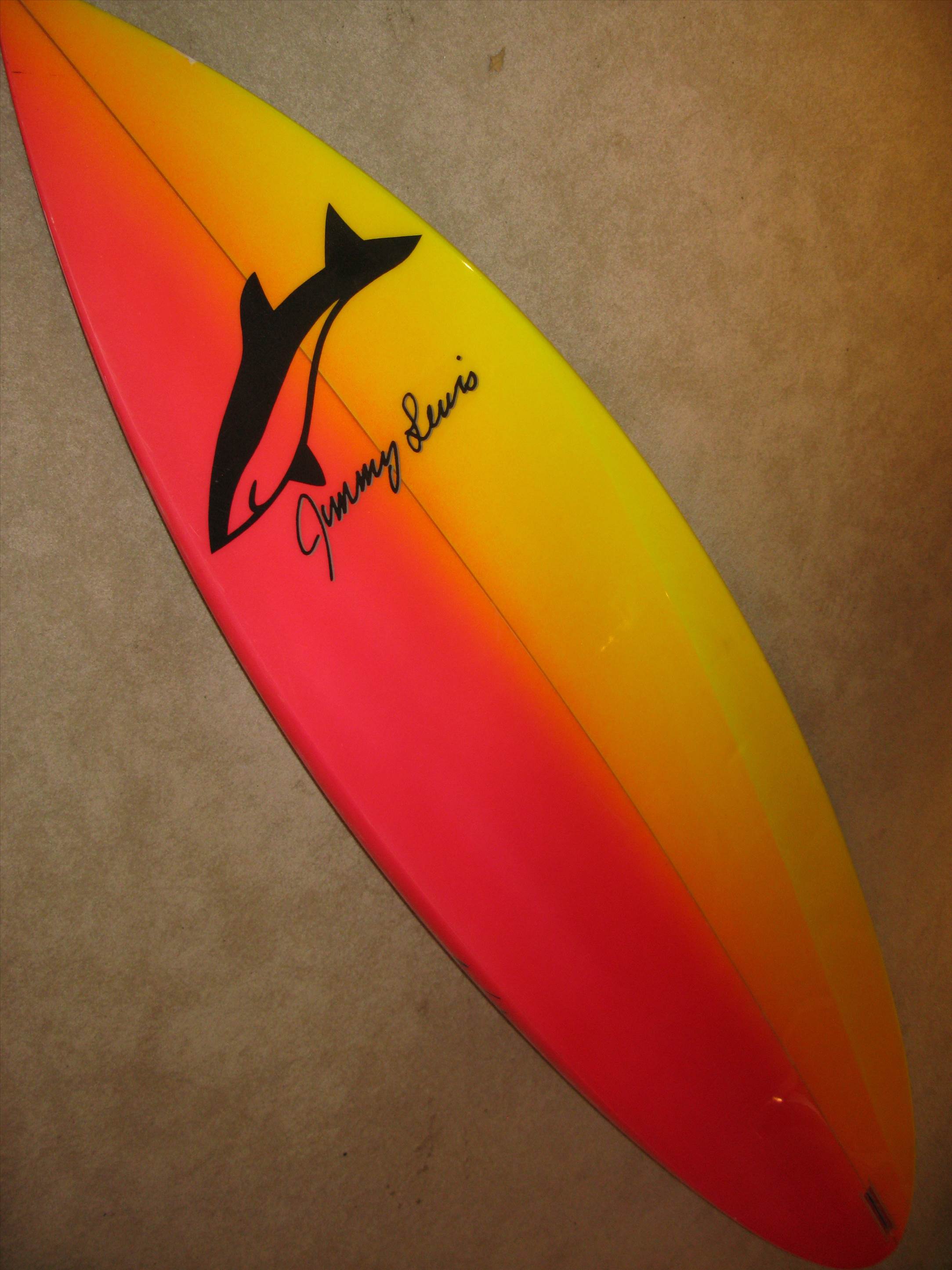 Jimmy Lewis Custom Windsurfing Board