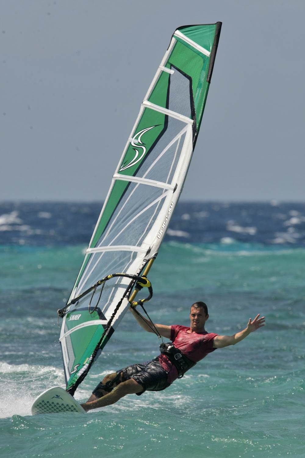 WINDSURFING AT PULAU TABUHAN