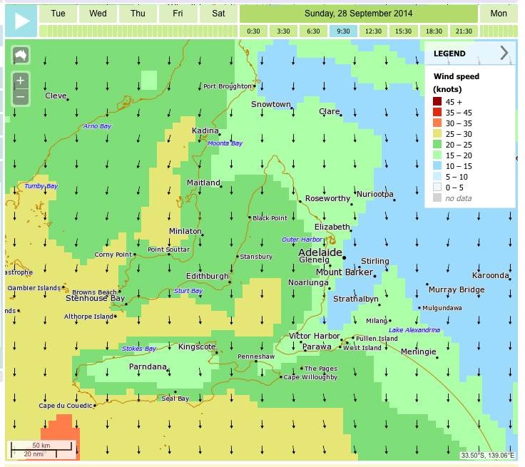 sunday forecast