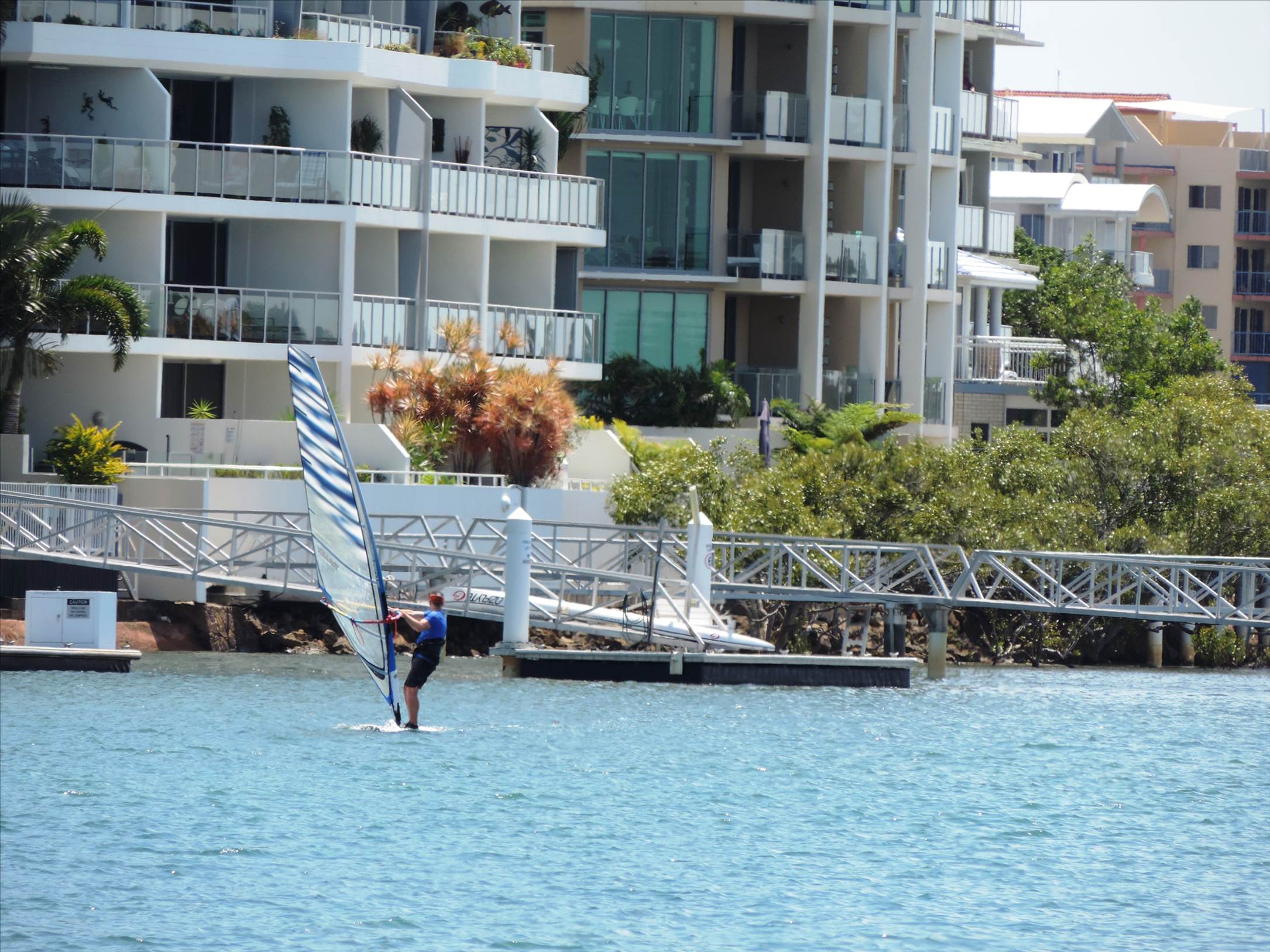 Sail around Goat Island