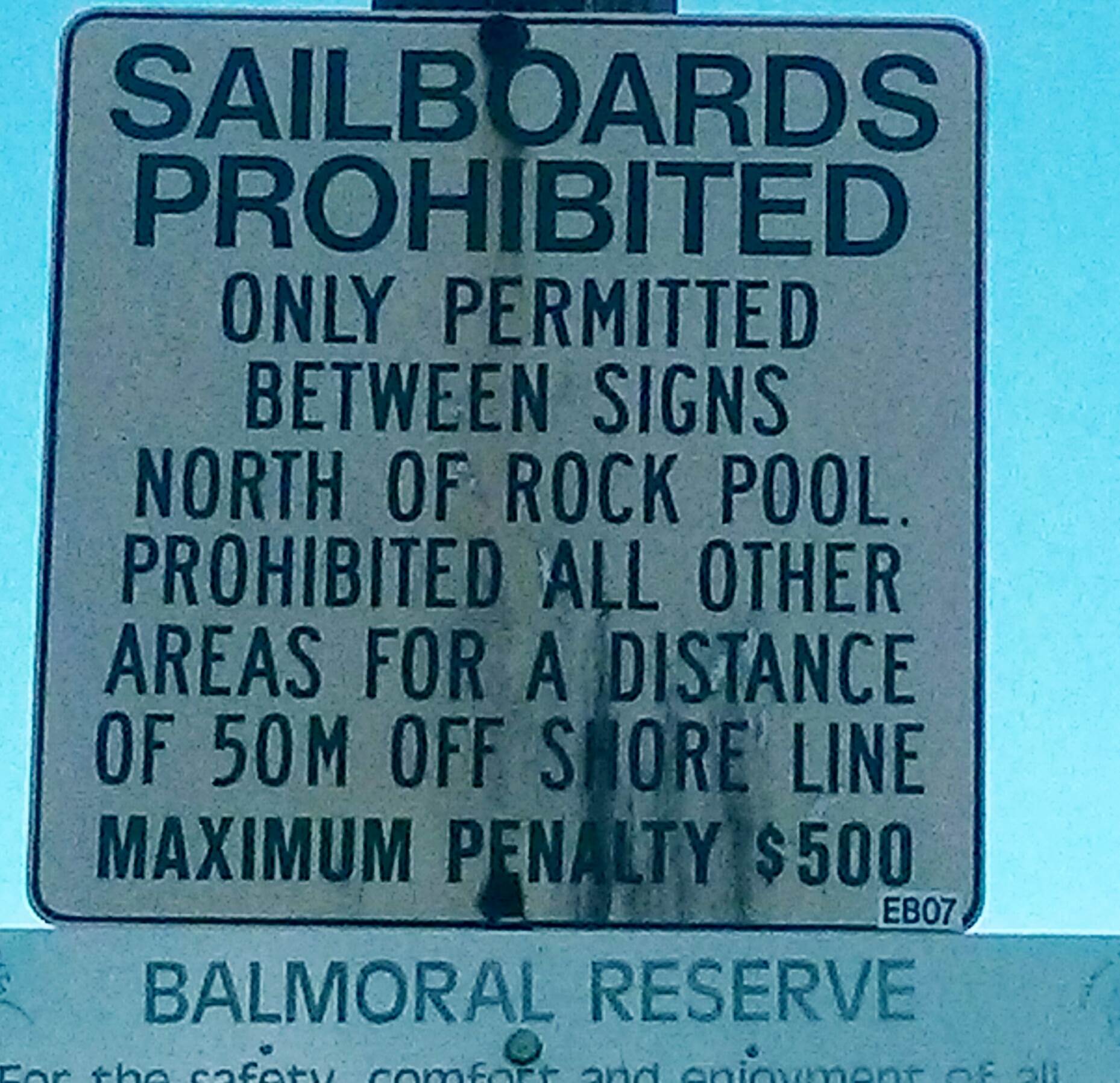 Balmoral sign