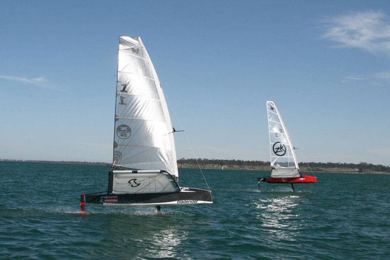 Australian Champion Nathan Outteridge with USA Bora Gulari