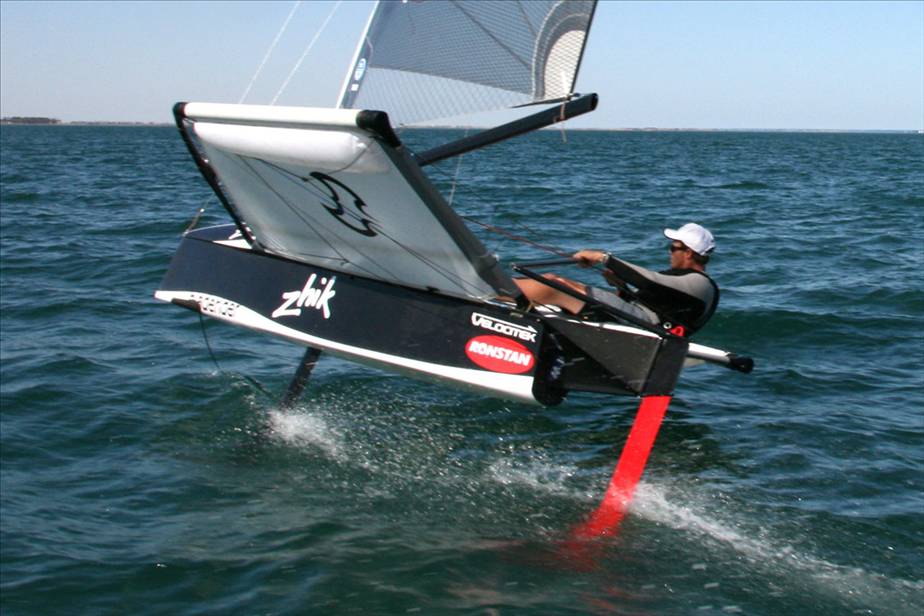 Nathan Outteridge Bladerider Team sailor and Aussie Moth Champion