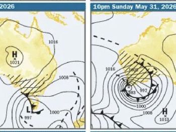 Cold Front Batters WA This Weekend