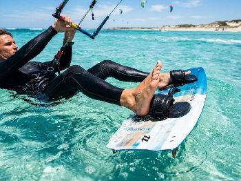 The Waterstart: Board First, Then Stand