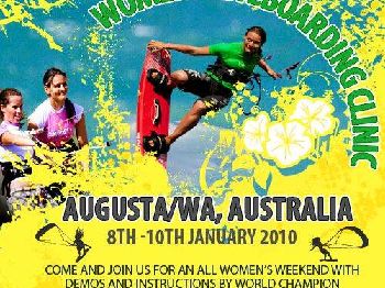 Girls, join Kristin Boese for a weekend in Augusta - Kitesurfing News