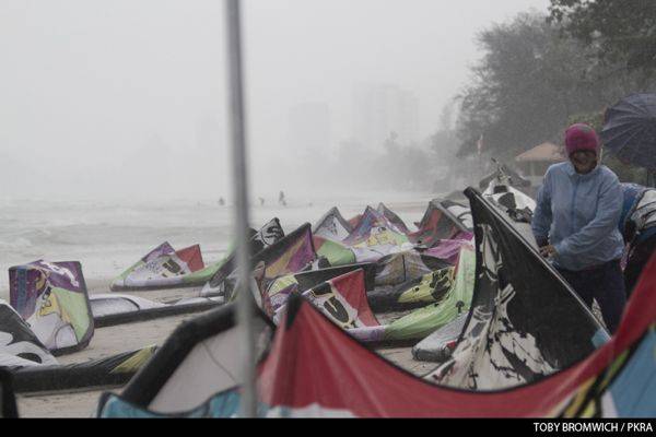 Pro Kiteboard Tour PKRA - Zoon and Pulido winners of Freestyle Single and Double Eliminations - Main