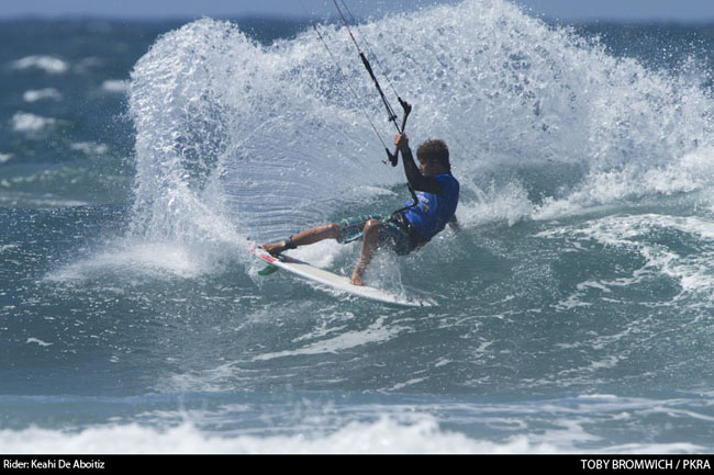 Pro Kiteboard Tour PKRA - De Aboitiz and Schibevaag take wave single elimination titles - Main