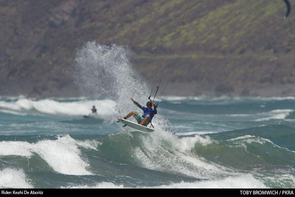 Pro Kiteboard Tour PKRA - Double eliminations complete final day of competition in Lanzarote - Main