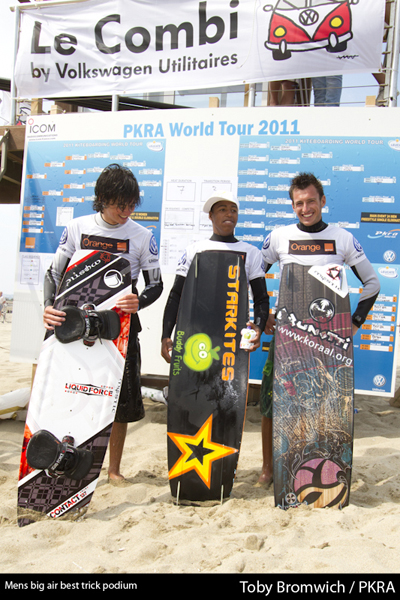 Pro Kiteboard Tour PKRA - Best Trick wraps up the final competition day in France / 2