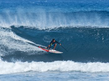 Keahi's back on a stand up paddle board, Yee haa! - Stand Up Paddle News