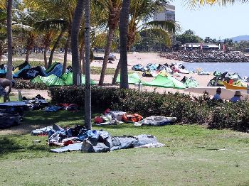 Marvin Baumiester wins Sail Townsvile Kite Racing - Kitesurfing News