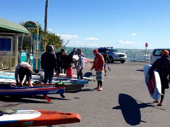 Snow in QLD - but Epic for Downwinders! - Stand Up Paddle News