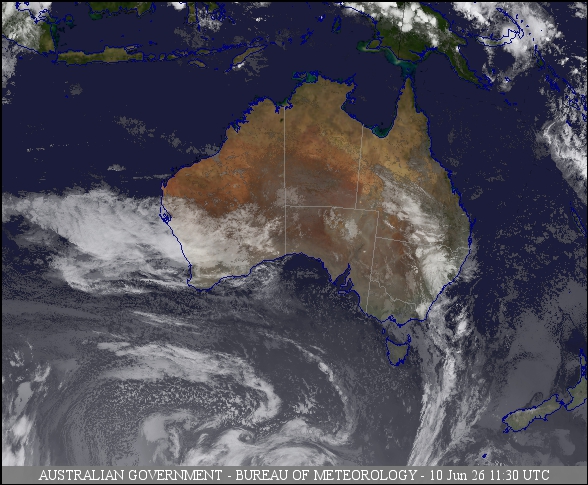 Latest Colour Satellite